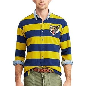 Polo Ralph Lauren Yale Tiger Patch Long -Sleeve